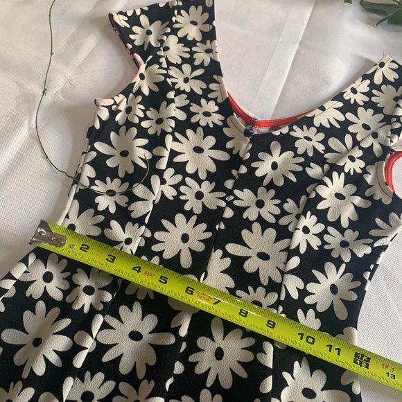 🌀 Black Bead Spandex Mini Dress - Picture 7 of 11